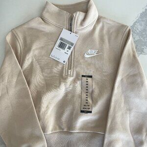 NWT Nike Sportswear Club Fleece - Kids XS 1/2-Zip Long-Sleeve Top